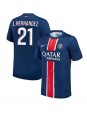 Paris Saint-Germain Lucas Hernandez #21 Domaci Dres 2024-25 Kratak Rukavima